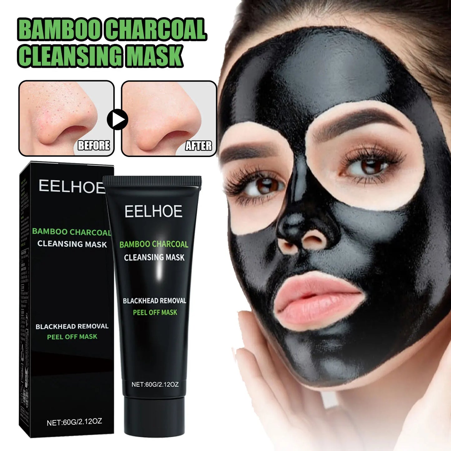 Bamboo Charcoal Peel-Off Mask