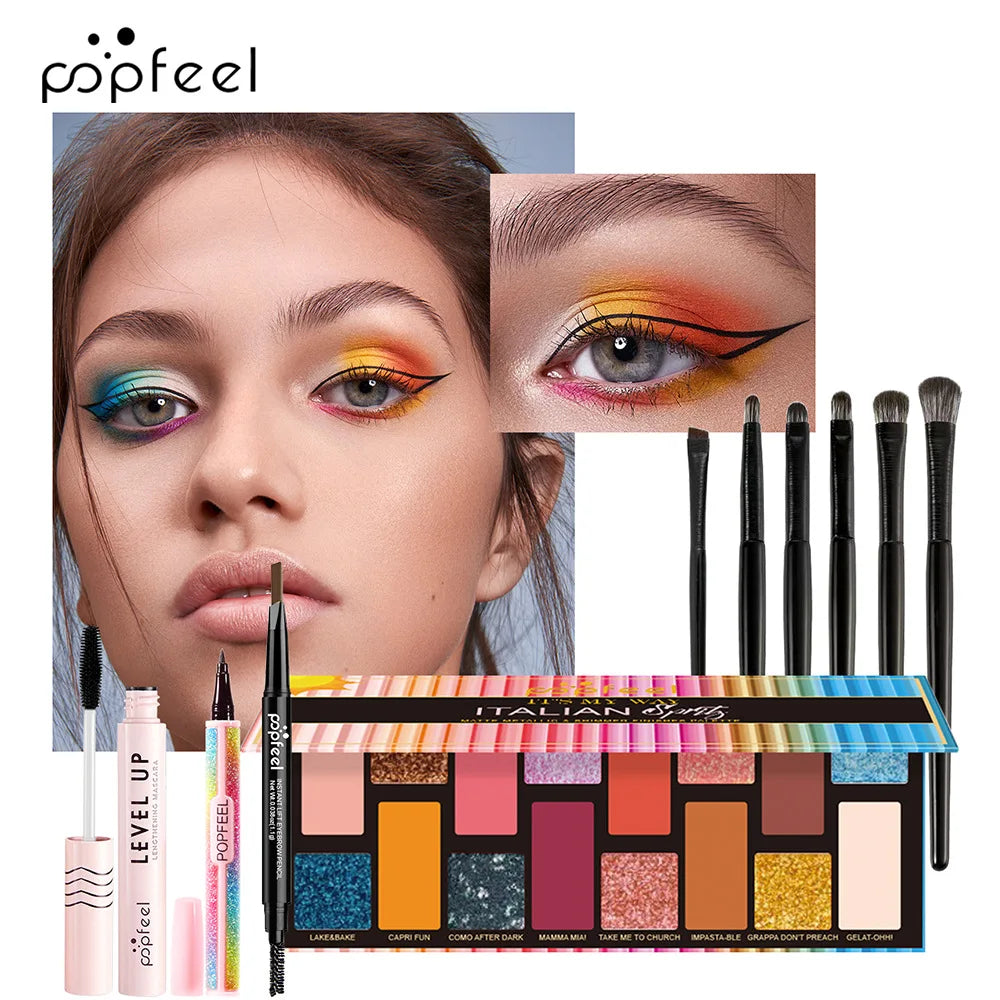 POPFEEL All-in-One Makeup Kit – Complete Beauty Gift Set
