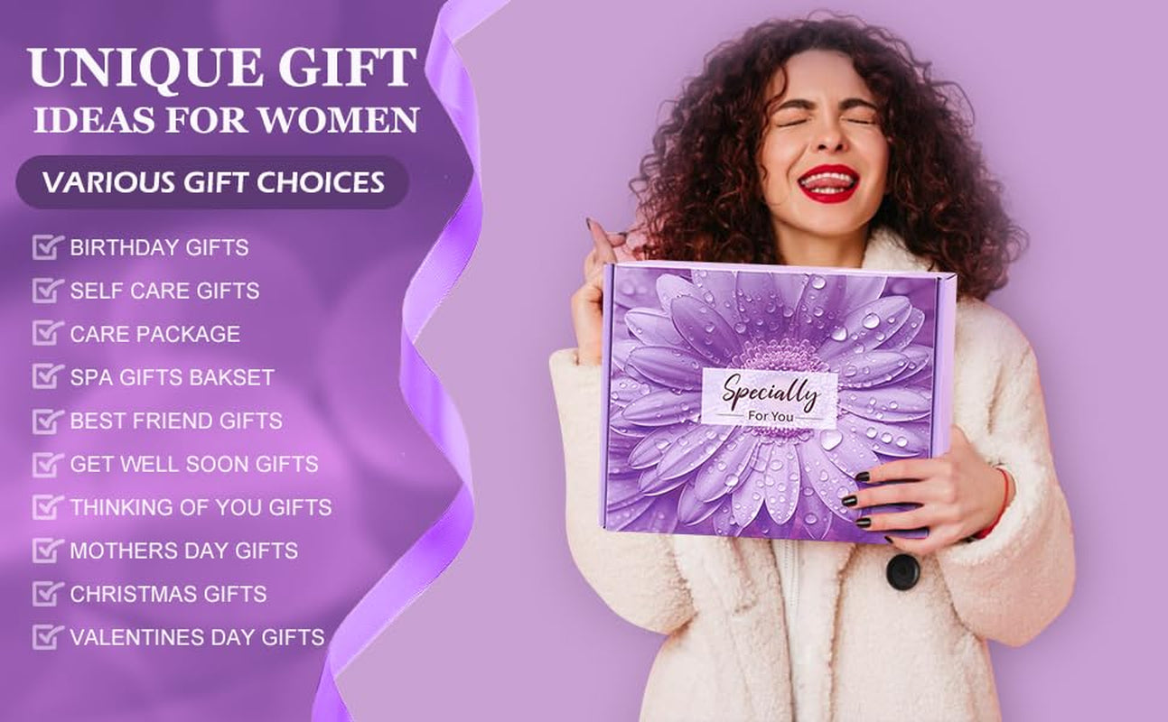 Self Care Gifts for Women Birthday Gifts for Wife Mom Best Friend,Gifts for Her Girlfriend Sister Friend,Relaxing Spa Gift,Retirement,Get Well Package,Thank You,Gifts Basket for Her Birthday Christmas