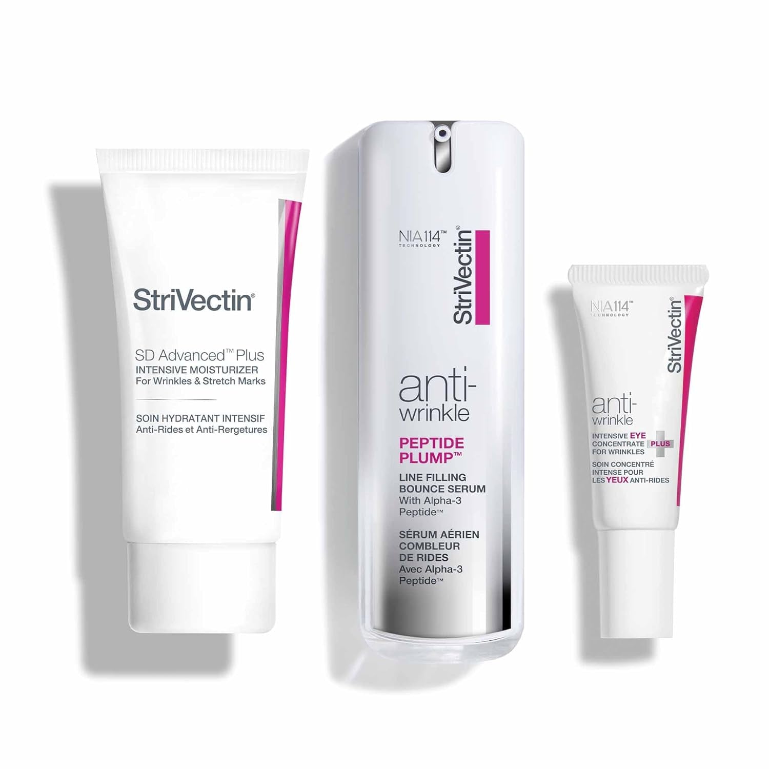 Anti-Wrinkle Face Creams and Serums, with Ceramides & Peptides for Firm Skin, Less Wrinkles & Fine Lines & Targets Crow'S Feet