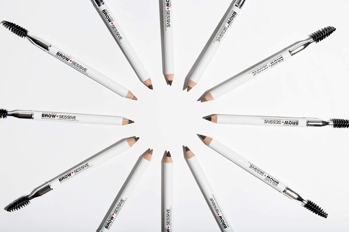Brow-Sessive Brow Pencil, Ultra-Precise Dual Ended Spoolie Brush for Perfect Buidlable Blendable Shaping, Natural Lasting Shades for Every Brow, Cruelty-Free & Vegan - Taupe(Packaged)