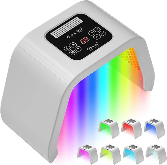 LED Light Therapy 7 in 1 Red Light Therapy Device for Face Skin Professional Photon SPA Beauty Salon Beauty Equipment
