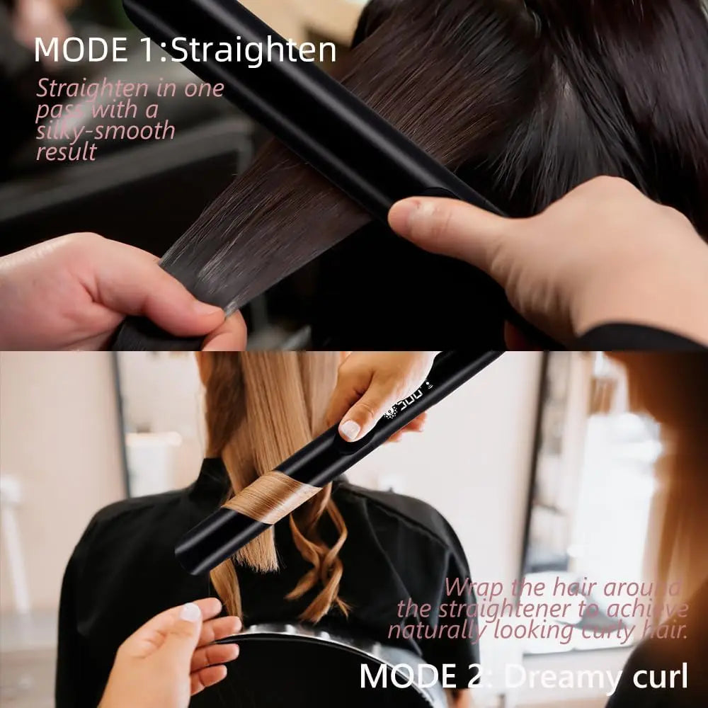 Professional Hair Straightener – 500F High Keratin Flat Iron