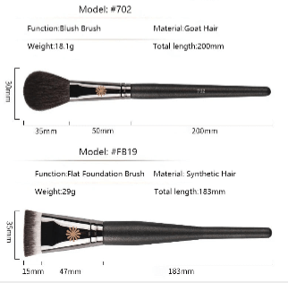 Set of 23 makeup brushes - Addoree