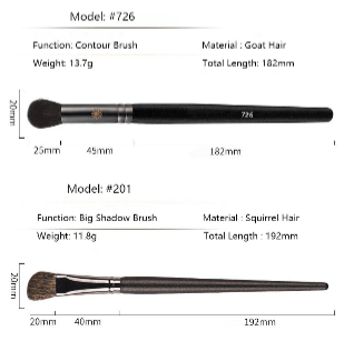 Set of 23 makeup brushes - Addoree