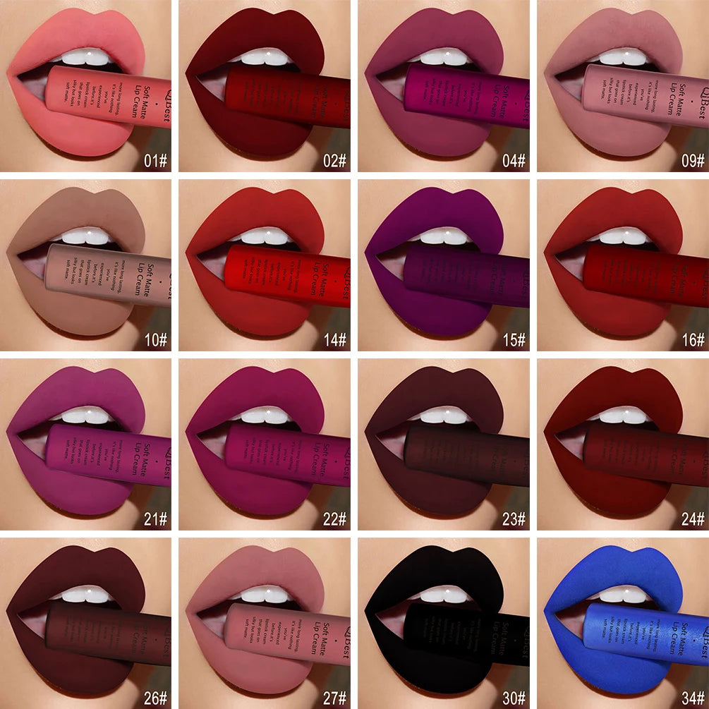 Hot Velvet Matte Nude Lip Gloss – Long-Lasting & Waterproof