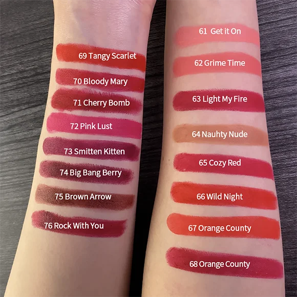 CHARMACY 16-Color Waterproof Velvet Lipstick – Long-Lasting Matte