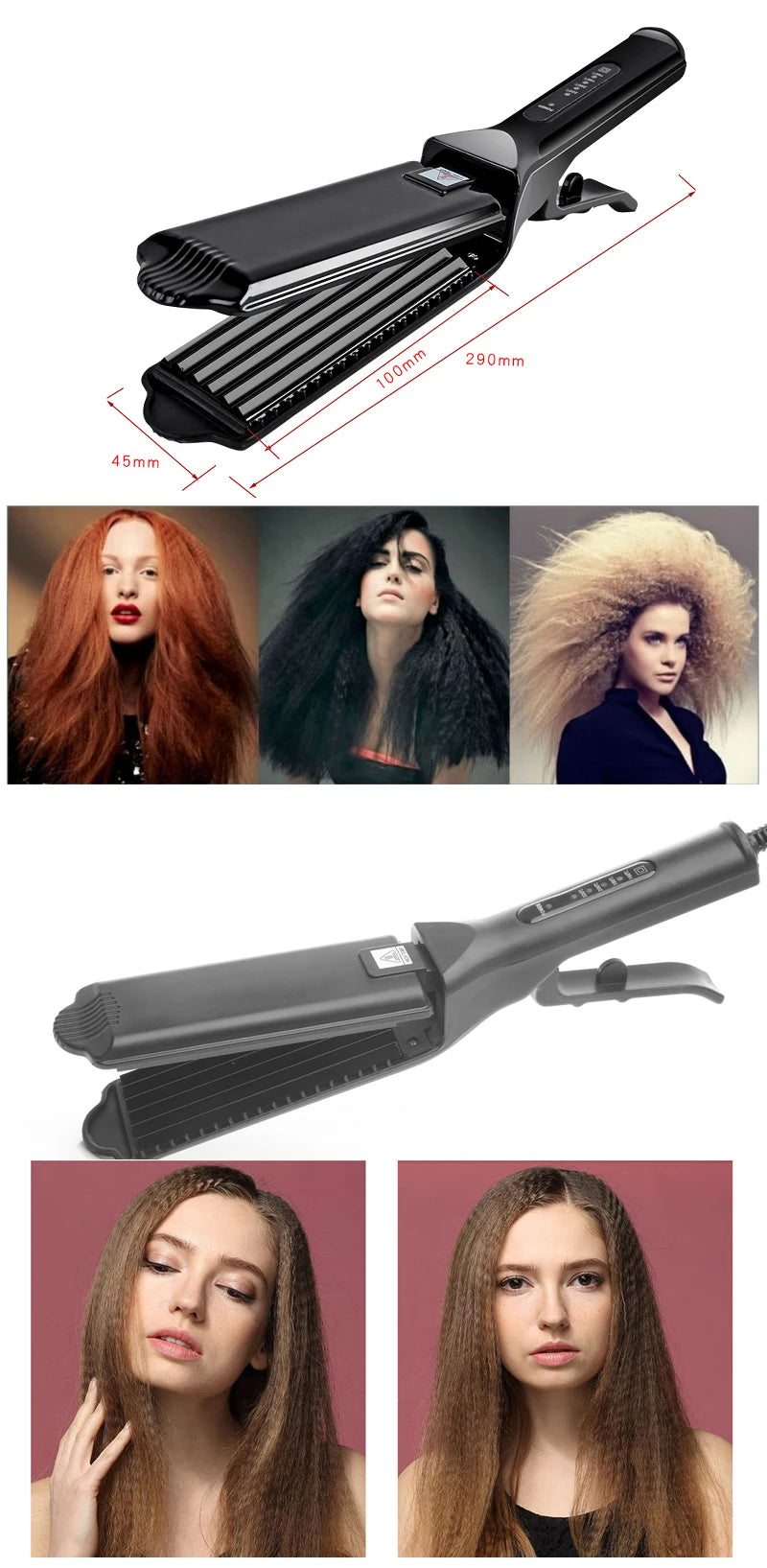 Wave Curler – Voluminous Curls with Ease