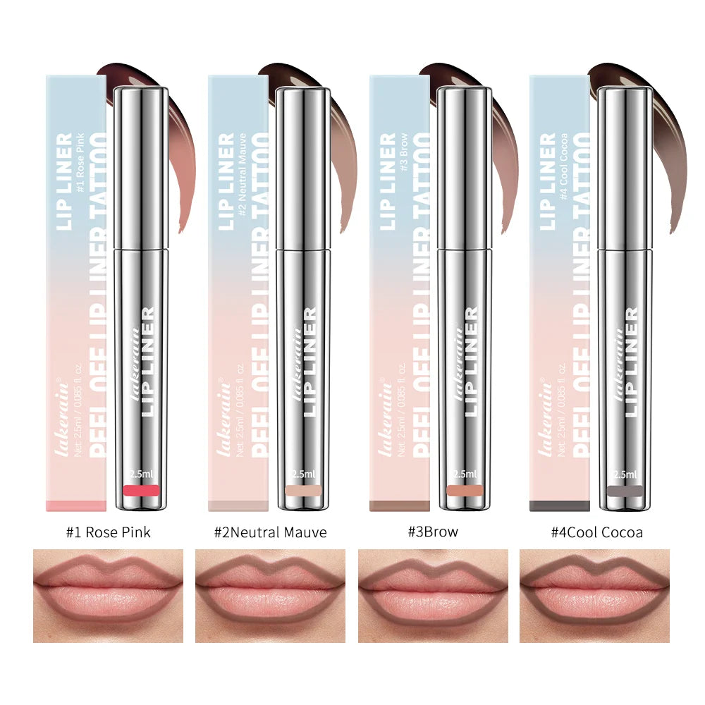 Waterproof Lip Liner Peel Off Tattoo Gloss Long Lasting