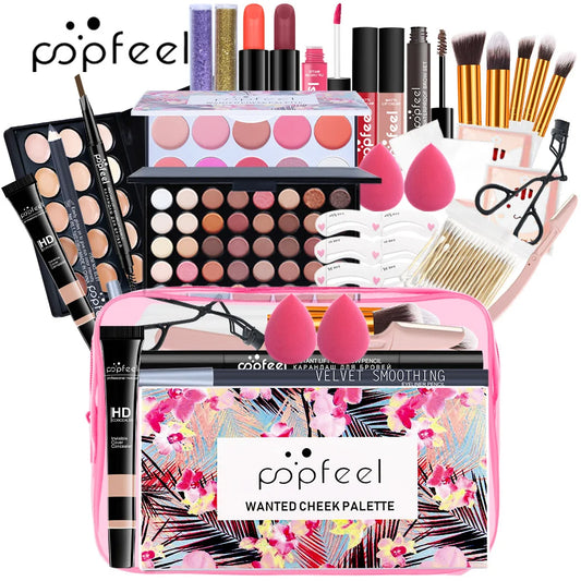 POPFEEL All-in-One Makeup Kit – Complete Beauty Gift Set