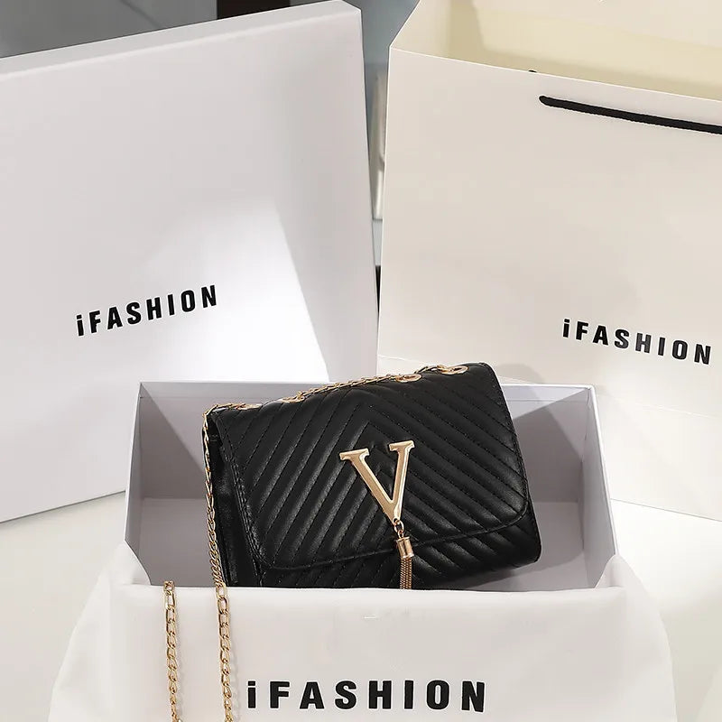 Luxury Embroidered Crossbody Bag