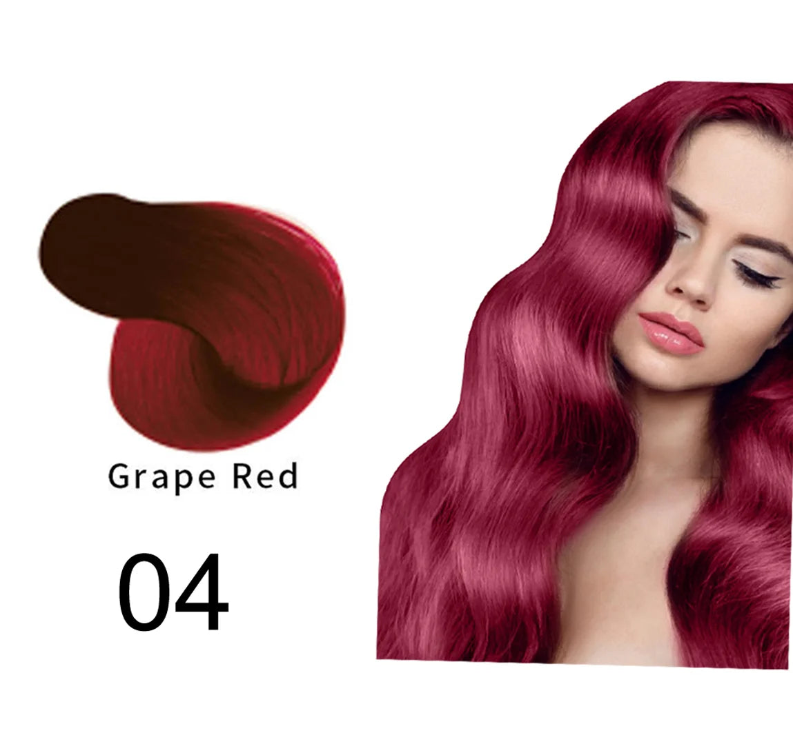 Mokeru Natural Brown Hair Color Shampoo – Long-Lasting Permanent Dye