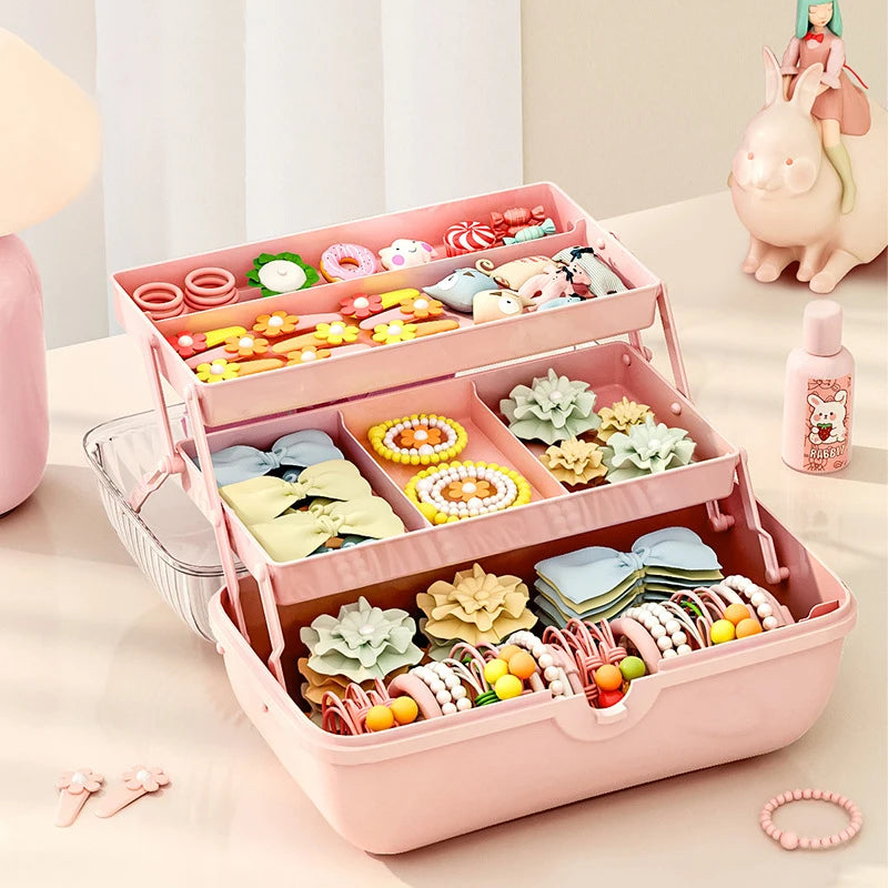 Multi-Layer Organizer – Clips, Jewelry, and Headbands
