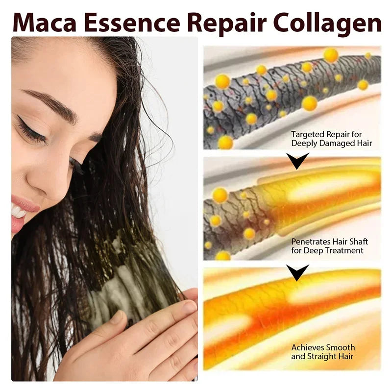 Collagen Keratin Hair Mask Repair Smooth Moisturize