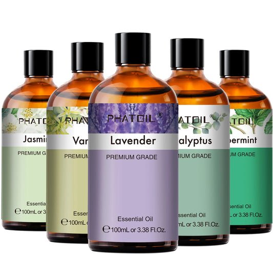 PHATOIL 100ml Eucalyptus Essential Oil Aromatherapy