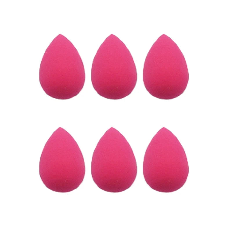 6Pcs Mini Makeup Sponge Powder Puff Set