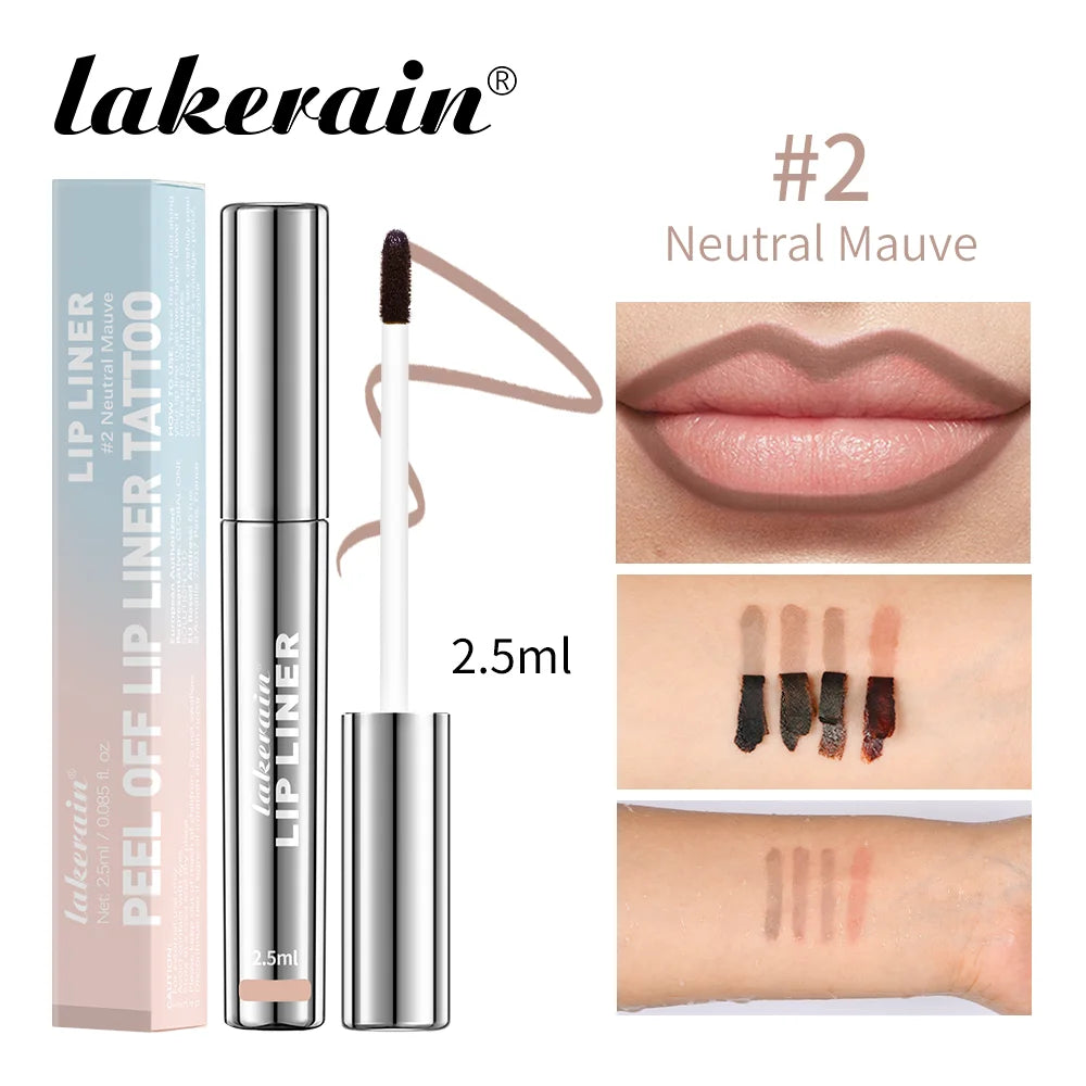 Waterproof Lip Liner Peel Off Tattoo Gloss Long Lasting