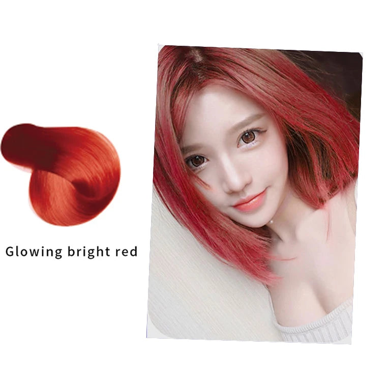 Mokeru Natural Brown Hair Color Shampoo – Long-Lasting Permanent Dye