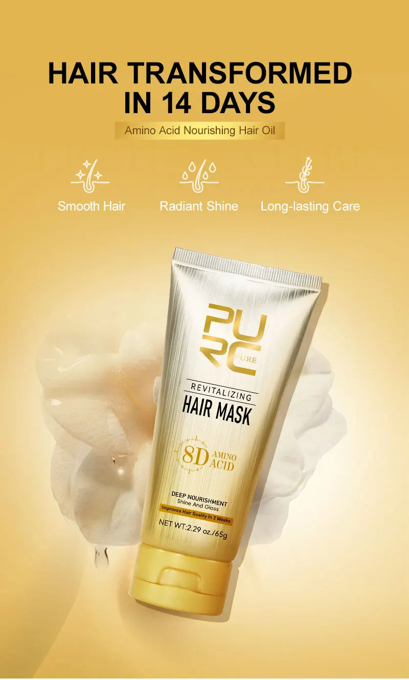 PURC Argan Oil Hair Mask Repair Smooth