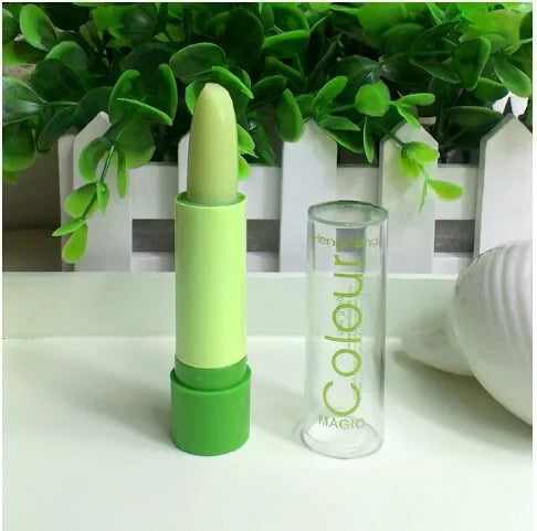 Waterproof tinted lipstick and lip balm