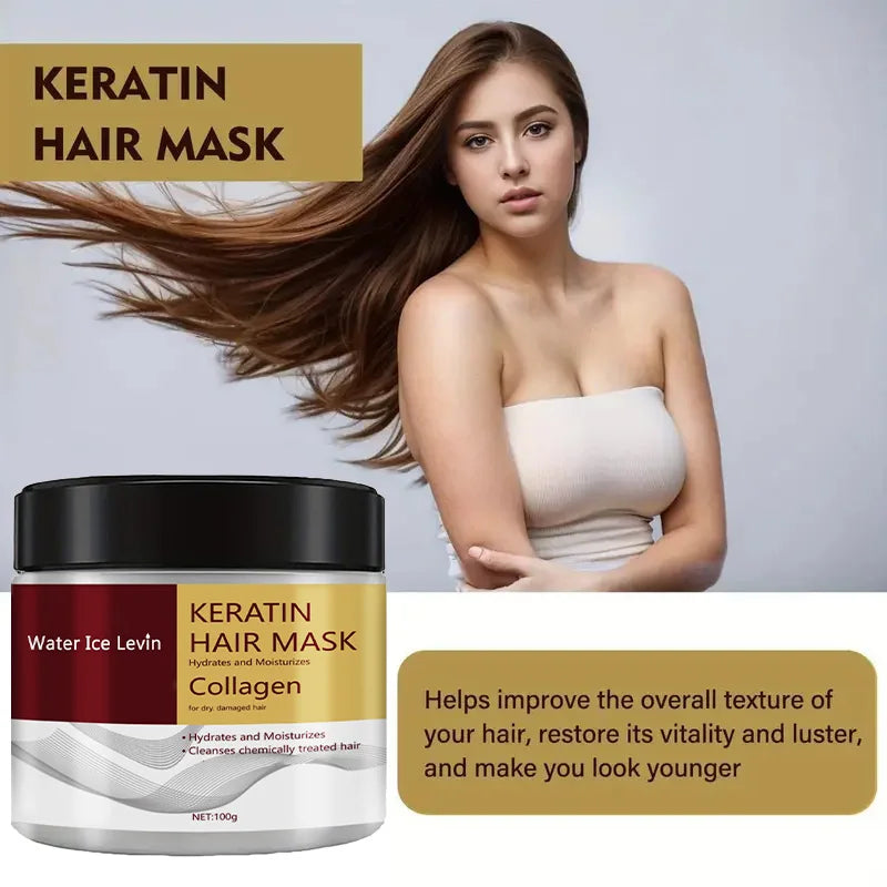 Collagen Keratin Hair Mask Oil Control Repair