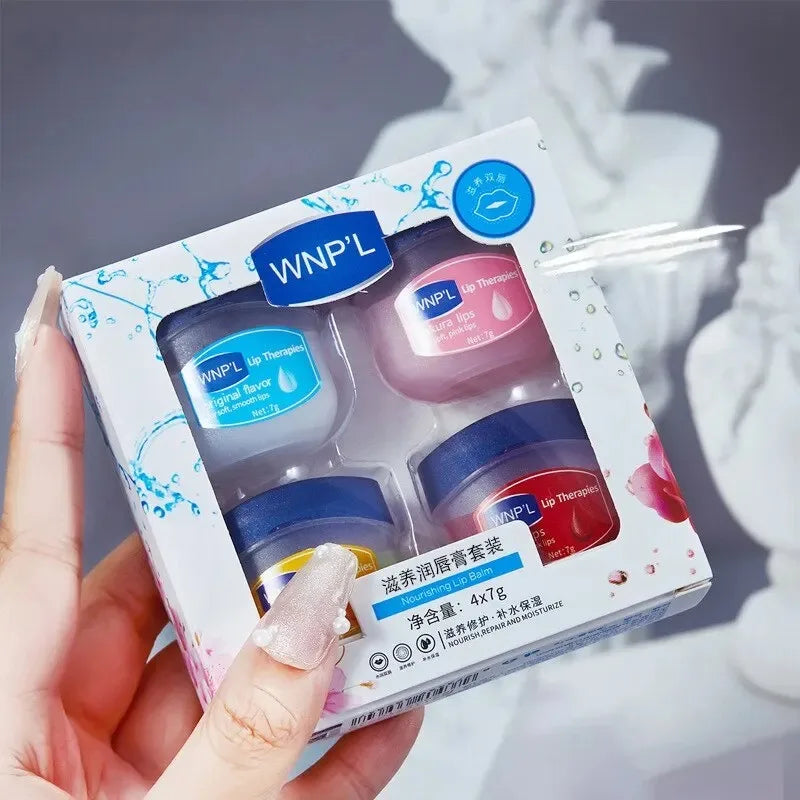 Moisturizing Lip Balm Set 4 6 8 Pcs Natural Care
