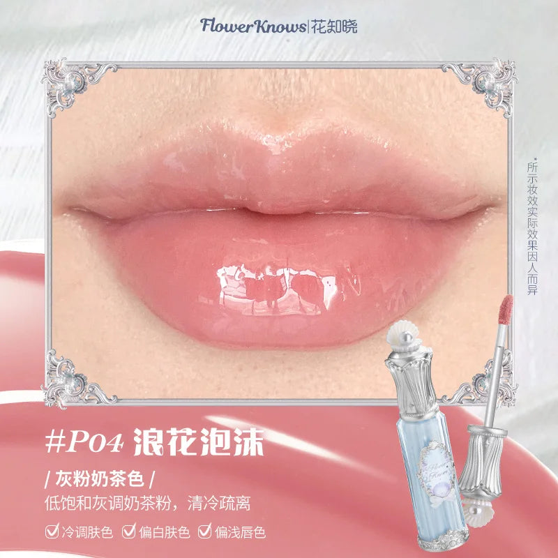 Flowerknows Strawberry Cupid Lipstick – Matte Velvet Lip Gloss