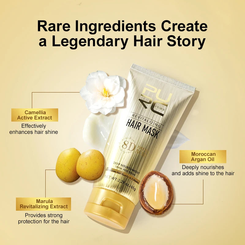 PURC Argan Oil Hair Mask Repair Smooth
