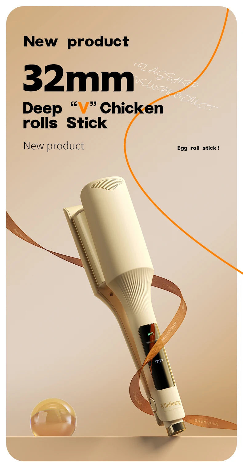 32mm Curling Iron – Perfect Curls in Minutes