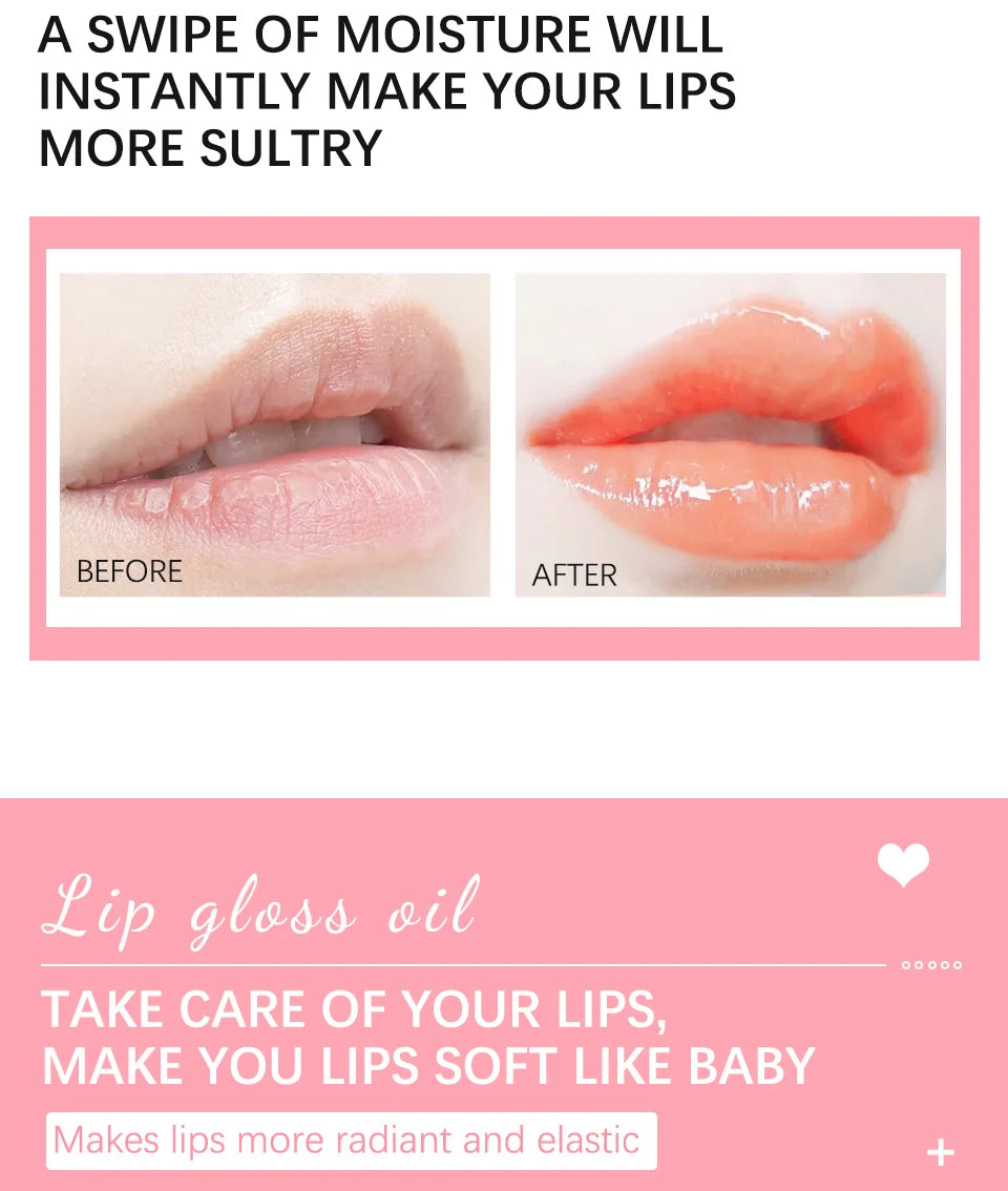Moisturizing Lip Balm Gloss Lip Oil Care