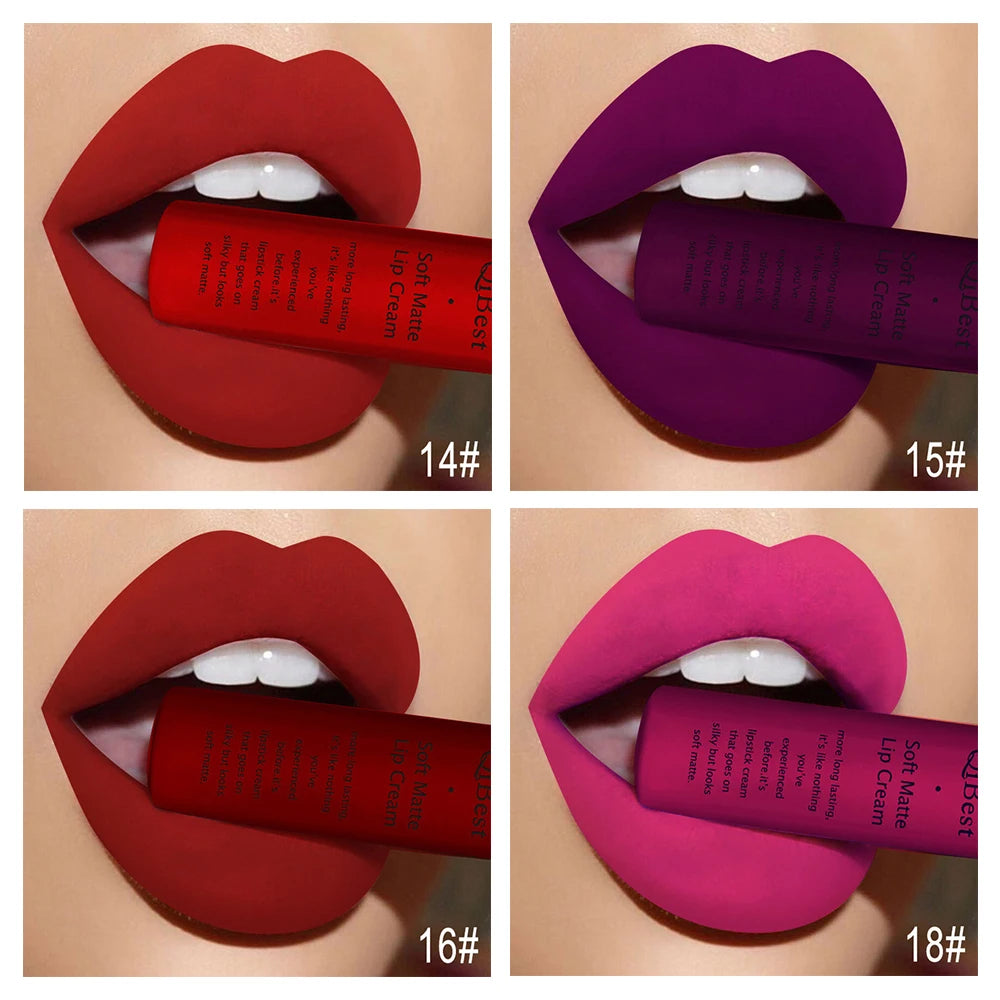 Hot Velvet Matte Nude Lip Gloss – Long-Lasting & Waterproof
