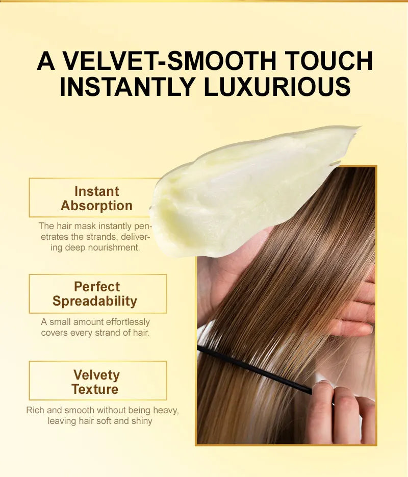 PURC Argan Oil Hair Mask Repair Smooth