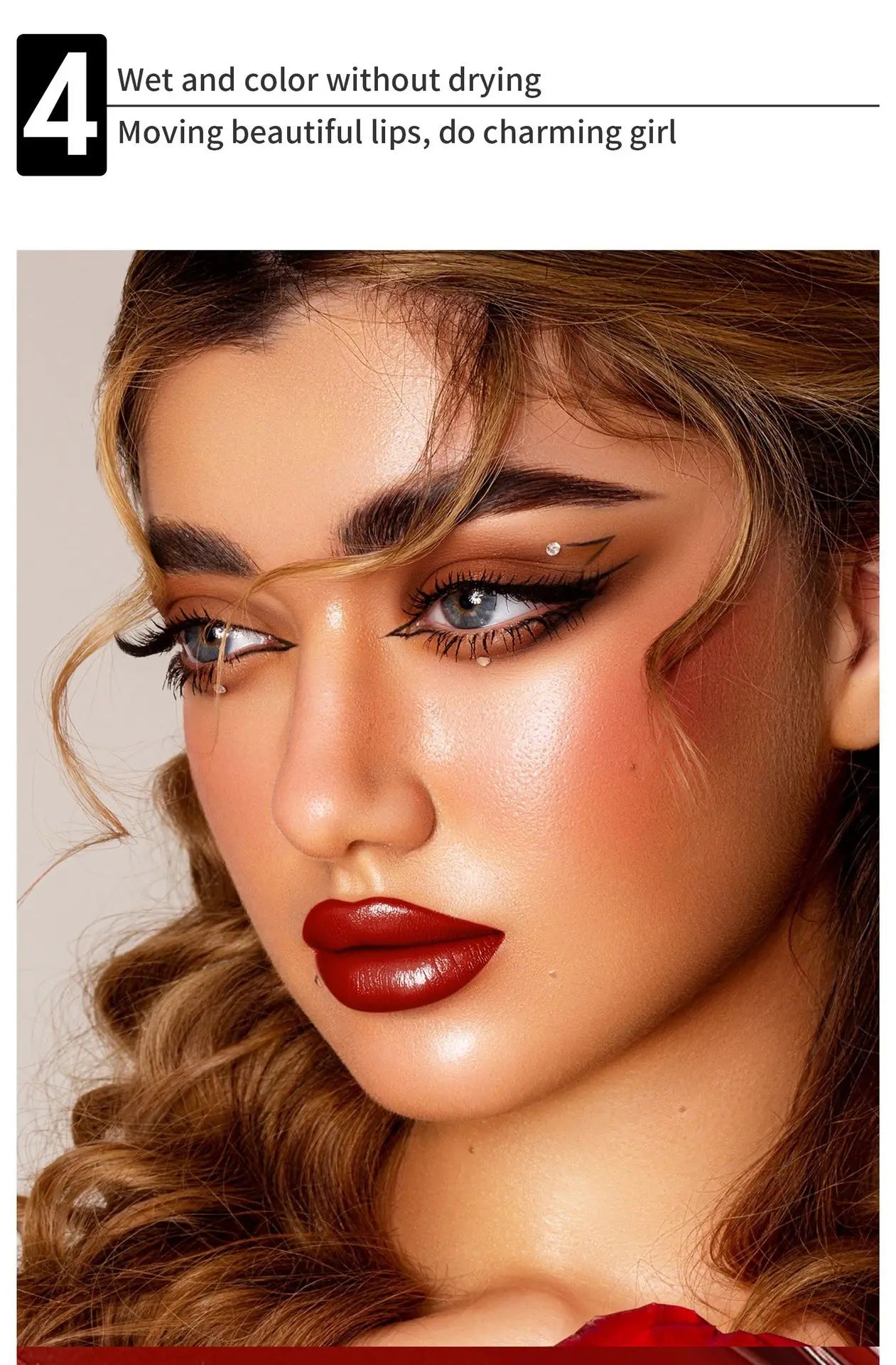 2-in-1 Waterproof Lip Liner & Nude Matte Lipstick – Double-Ended