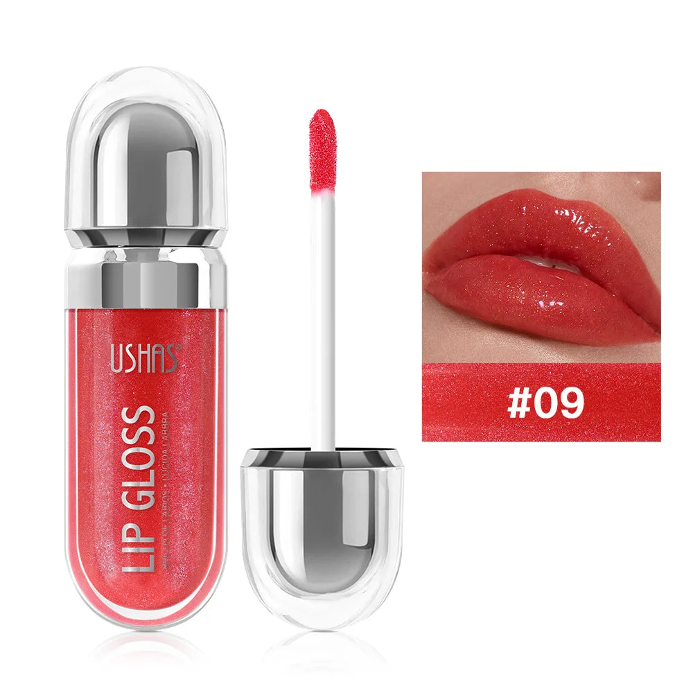 USHAS 12 Colors Pearlescent Liquid Lipstick