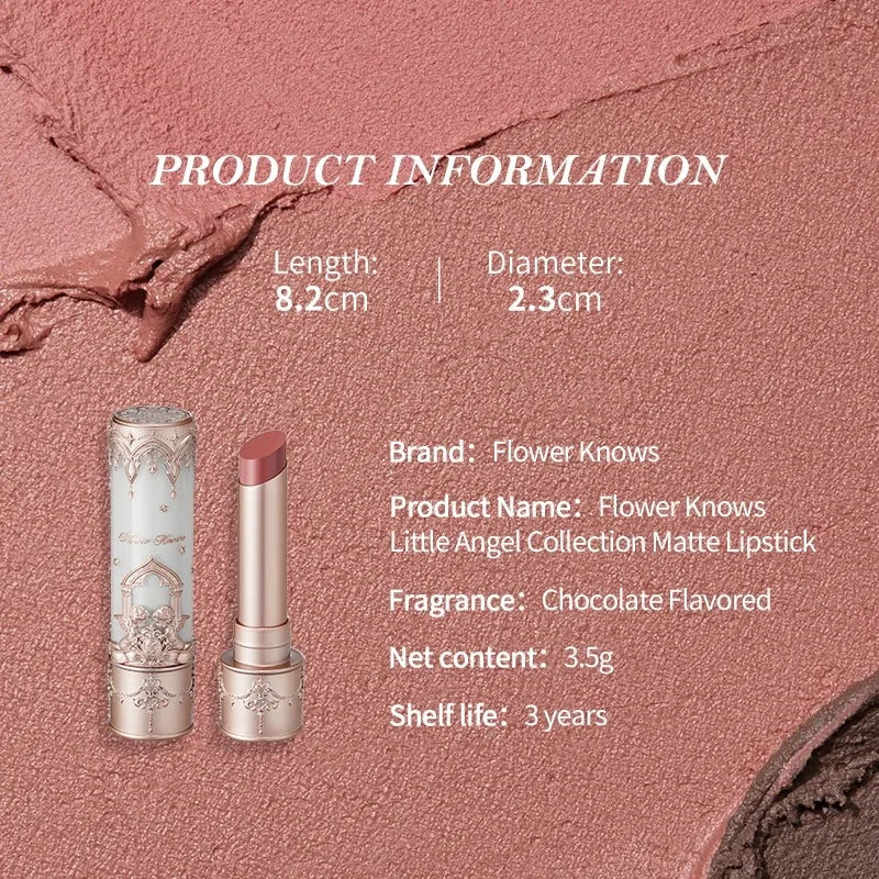 Flower Knows Little Angel Lipstick – Velvet Matte, Waterproof & Vegan
