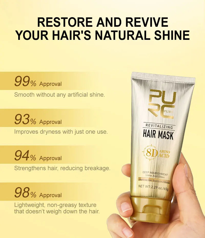 PURC Argan Oil Hair Mask Repair Smooth
