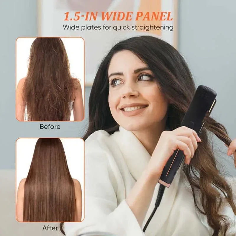 Tinsol 2-in-1 Hair Straightener Curling Iron