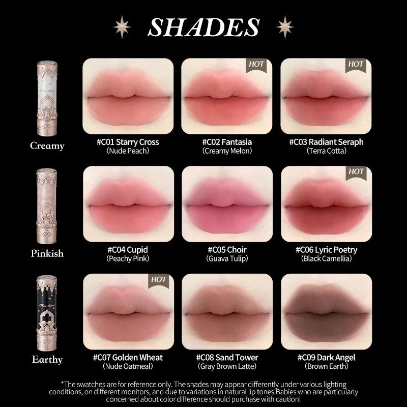 Flower Knows Little Angel Lipstick – Velvet Matte, Waterproof & Vegan