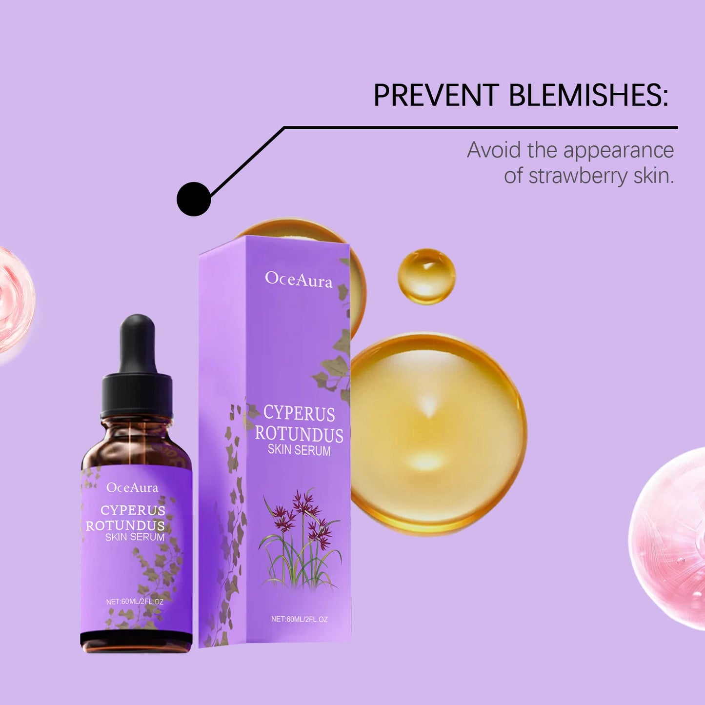 OceAura Cyperus Rotundus Hair Removal Oil