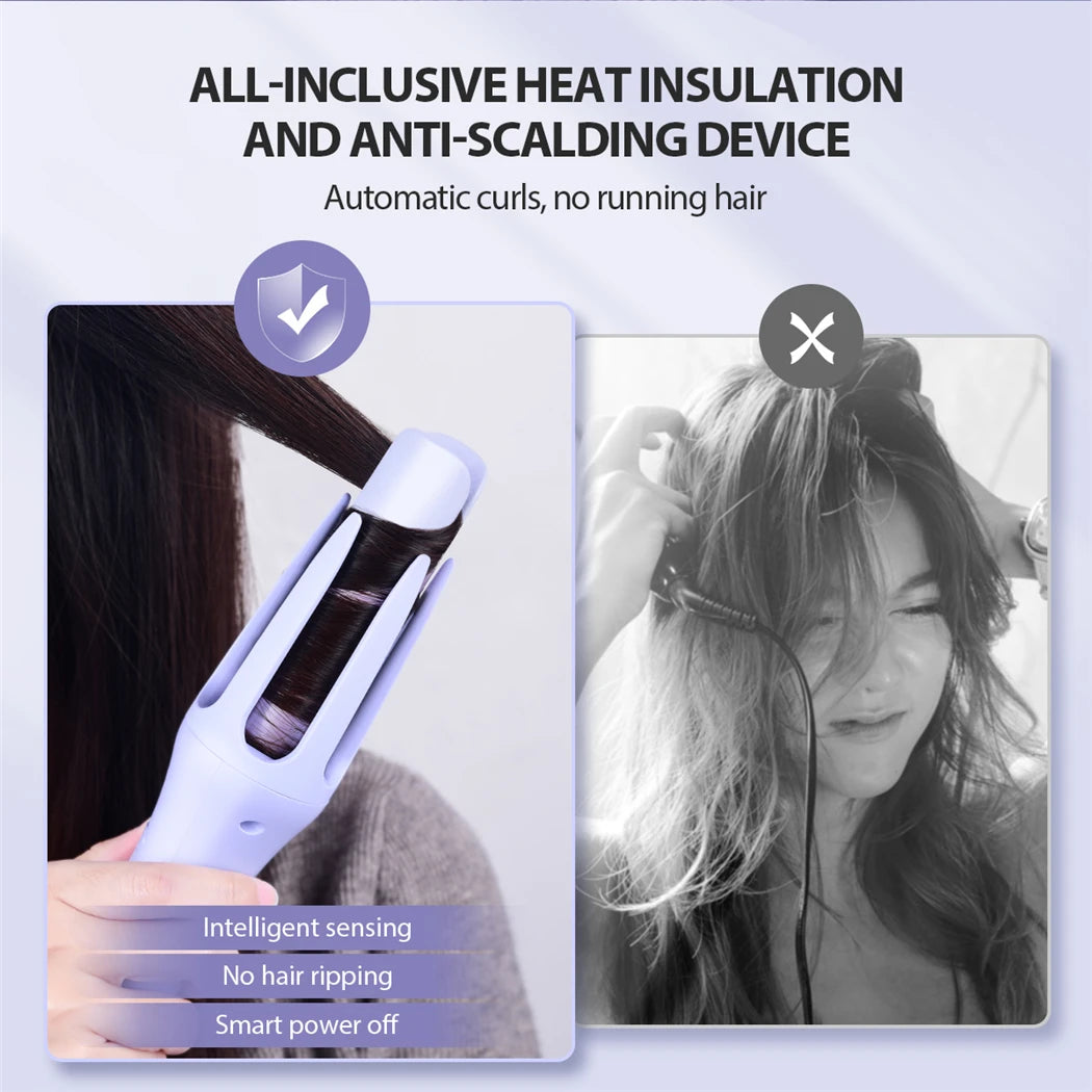 CkeyiN Automatic Curling Iron – Perfect Curls in Minutes