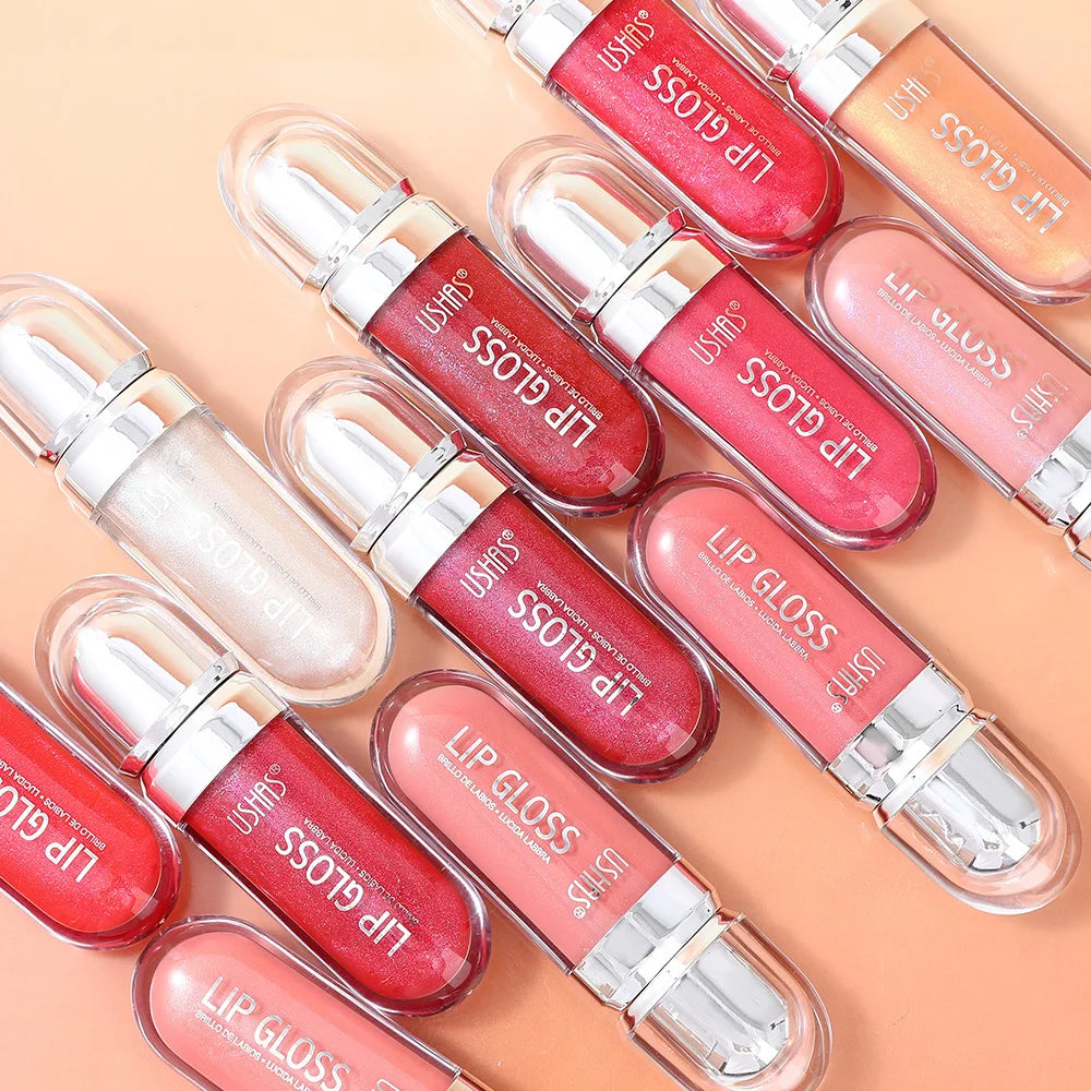 USHAS 12 Colors Pearlescent Liquid Lipstick