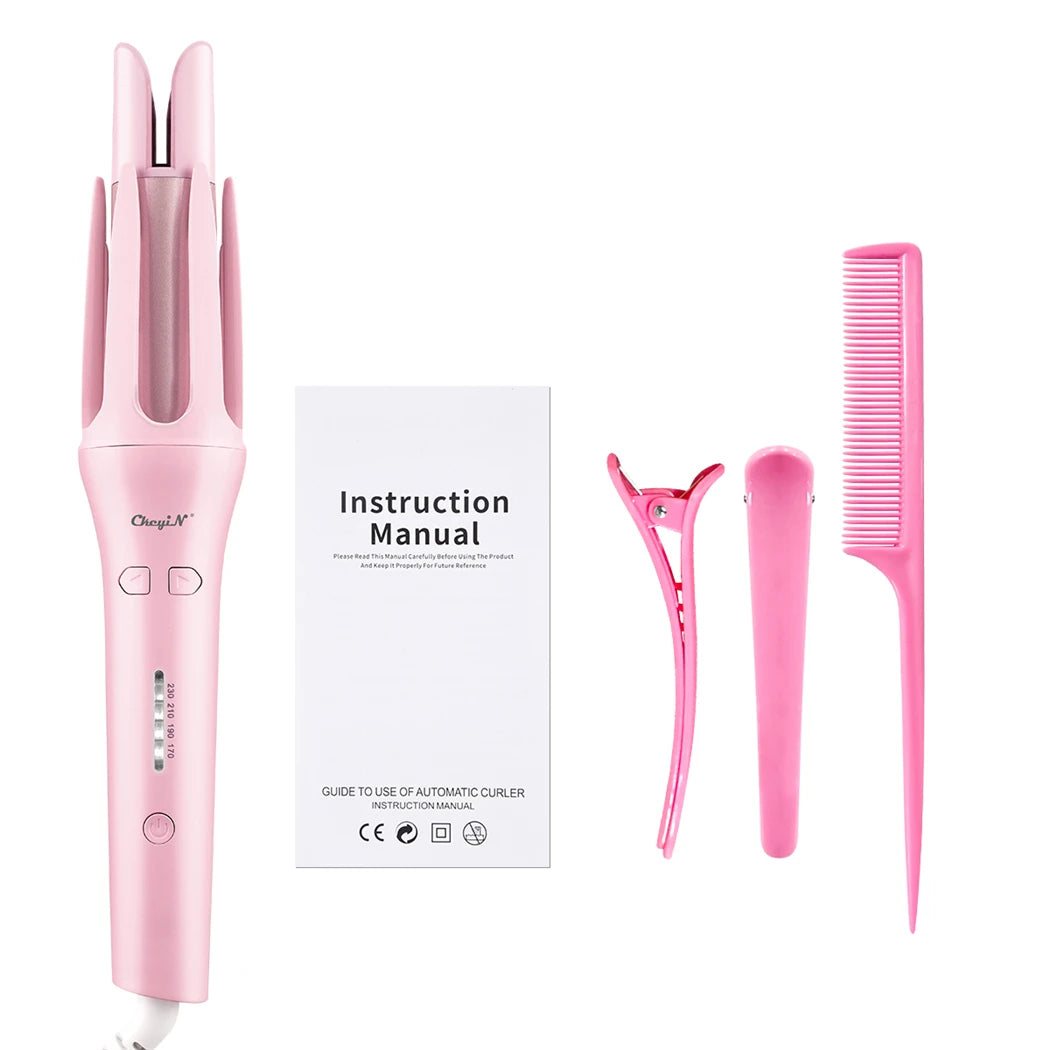CkeyiN Automatic Curling Iron – Perfect Curls in Minutes