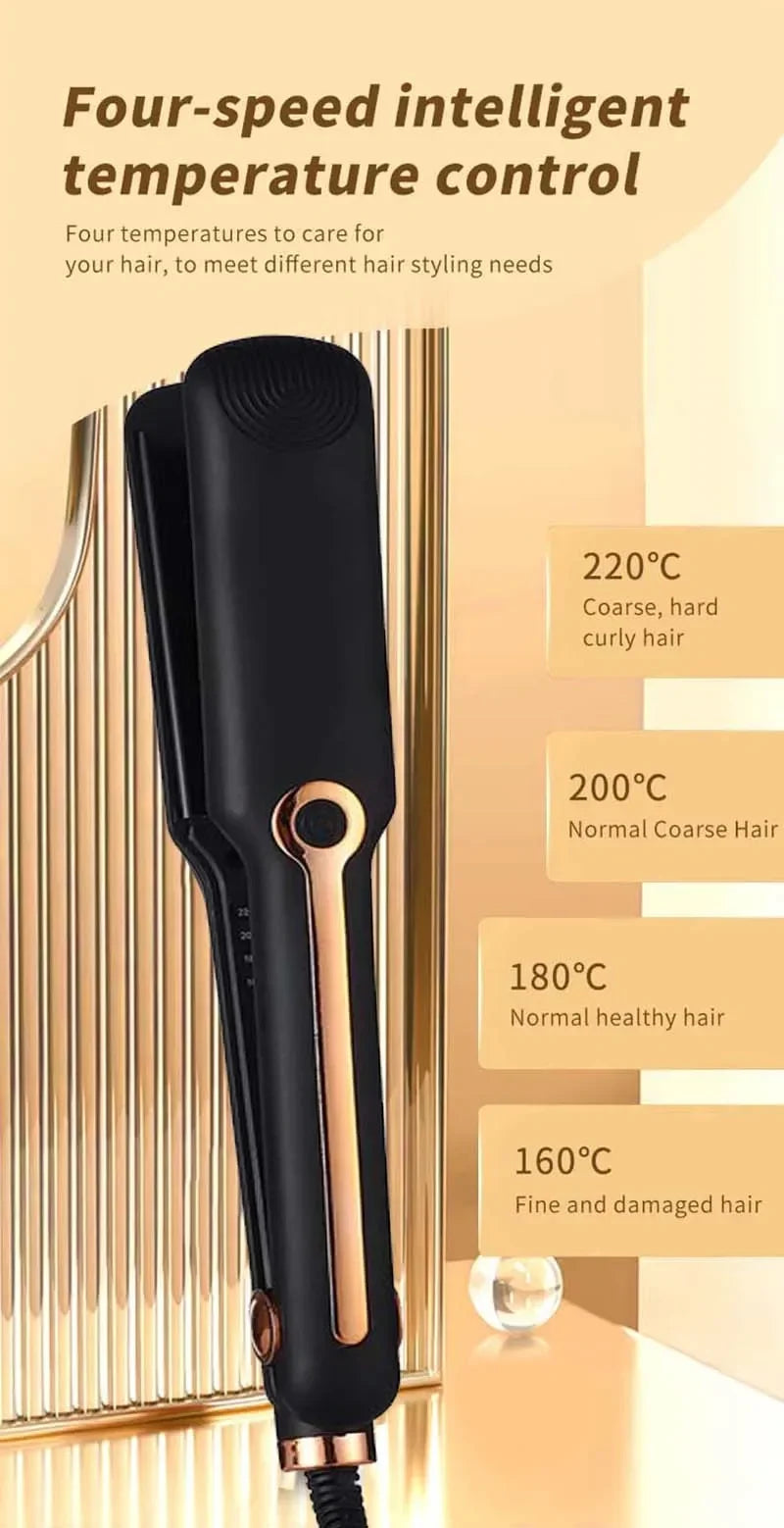 Tinsol 2-in-1 Hair Straightener Curling Iron