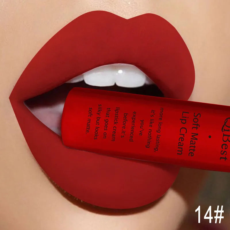 Hot Velvet Matte Nude Lip Gloss – Long-Lasting & Waterproof