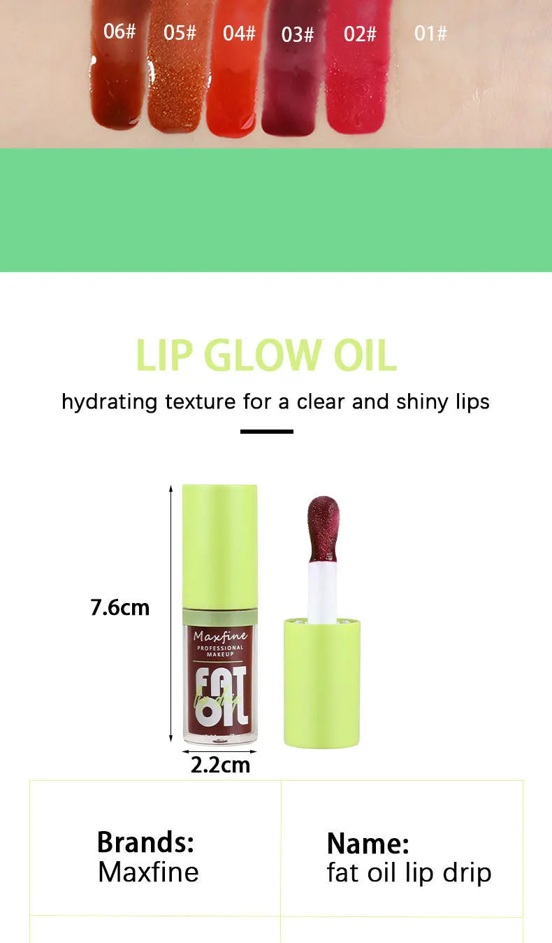 Waterproof Long-lasting Lip Gloss Non-stick Cup