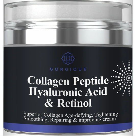 Collagen Peptide Anti-Wrinkle Cream – Hyaluronic Acid & Retinol