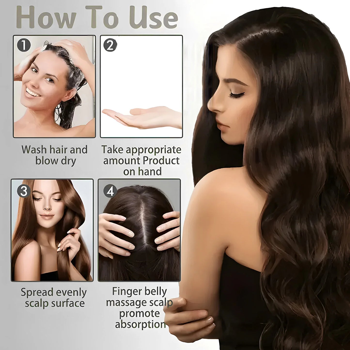 No-rinse hair conditioner