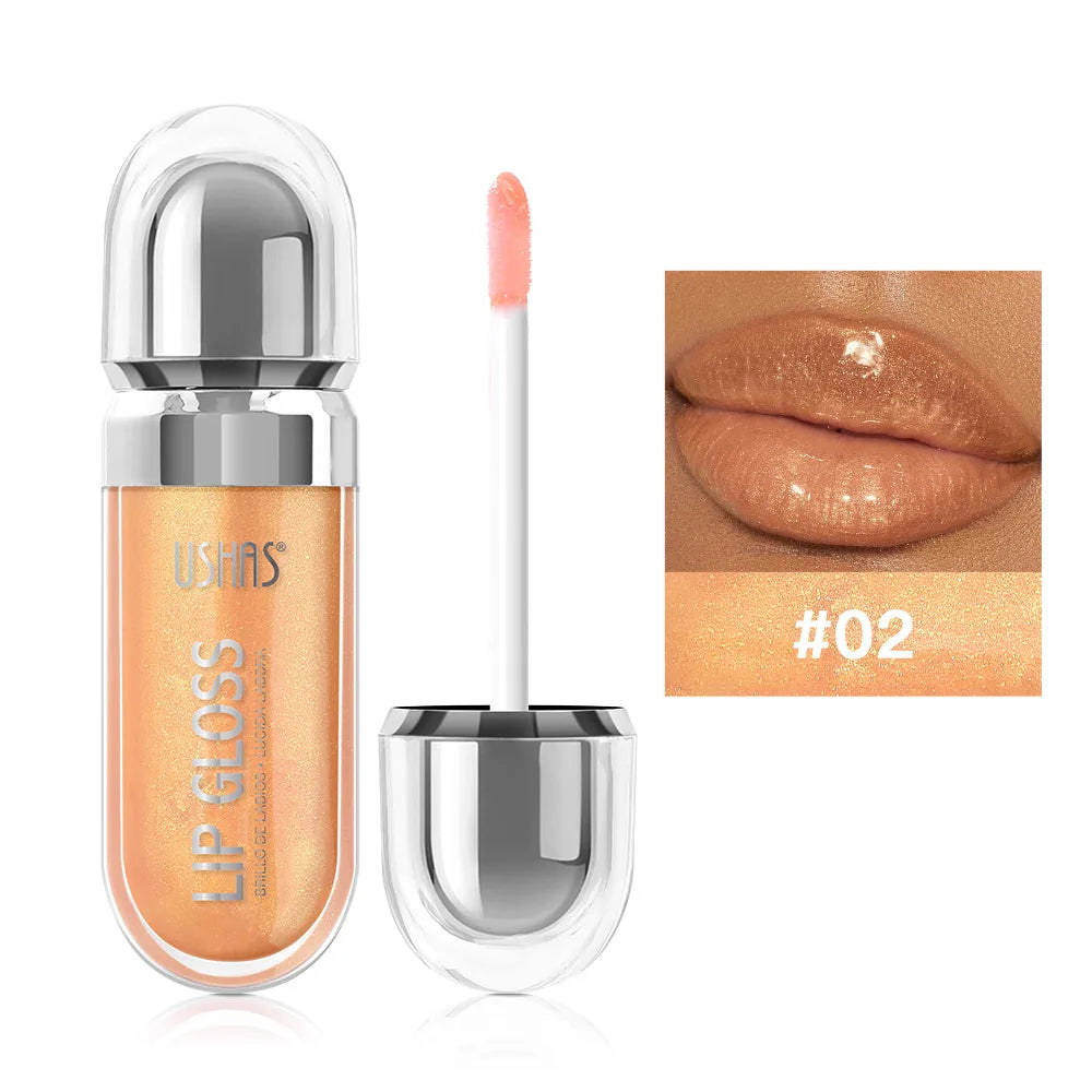 USHAS 12 Colors Pearlescent Liquid Lipstick