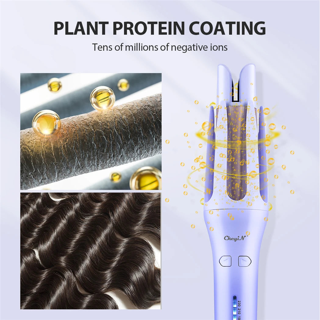 CkeyiN Automatic Curling Iron – Perfect Curls in Minutes