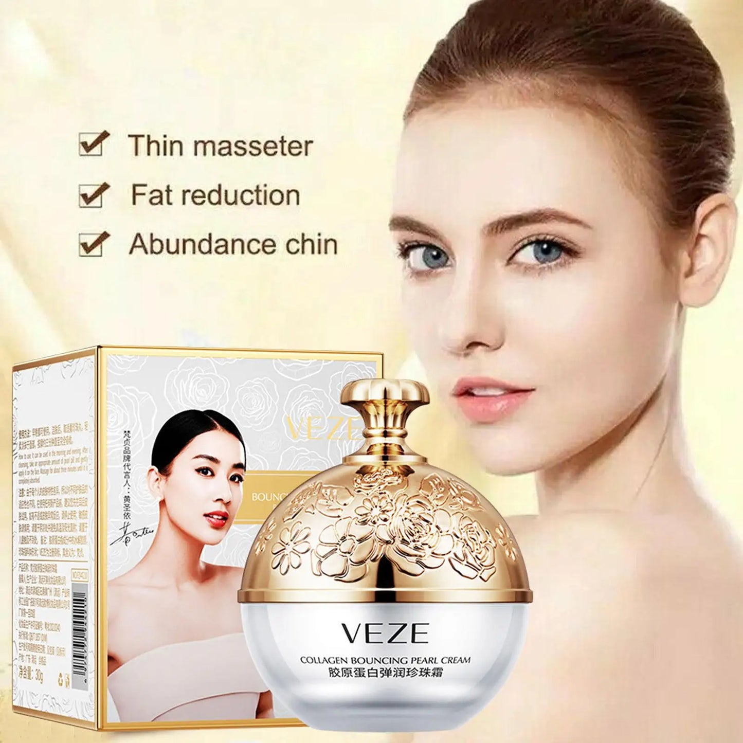 Collagen Pearl Facial Cream Nourishing Moisturizing